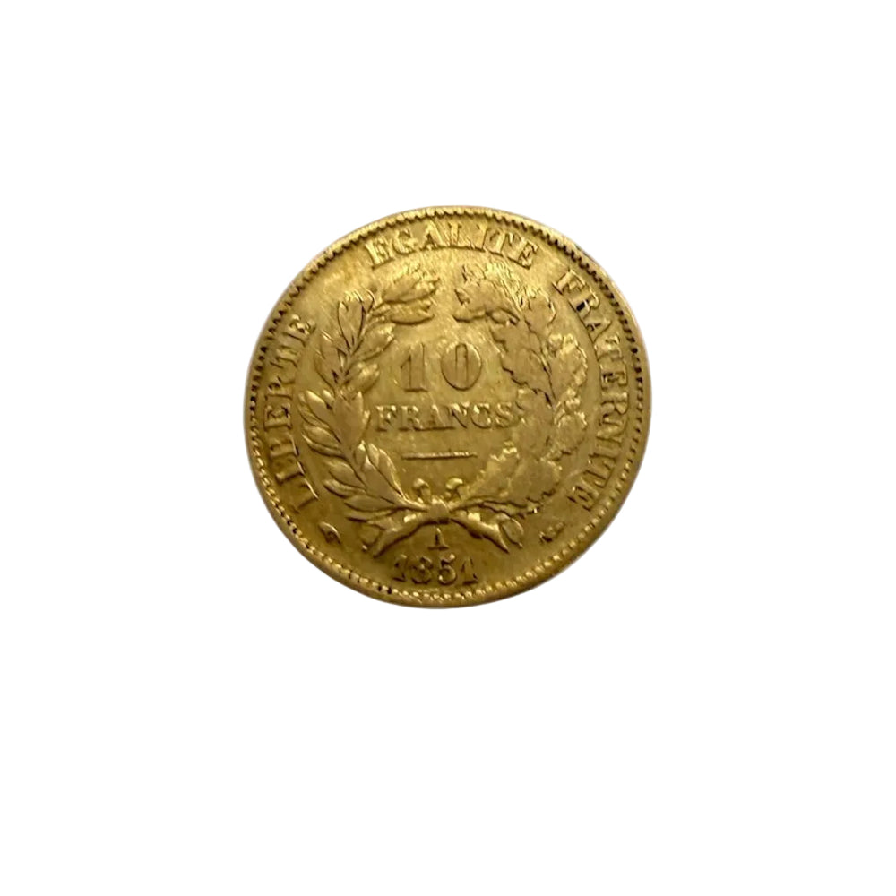 Pièce 10 francs Or Cérès 1851 en or jaune 20k - 3.19 G