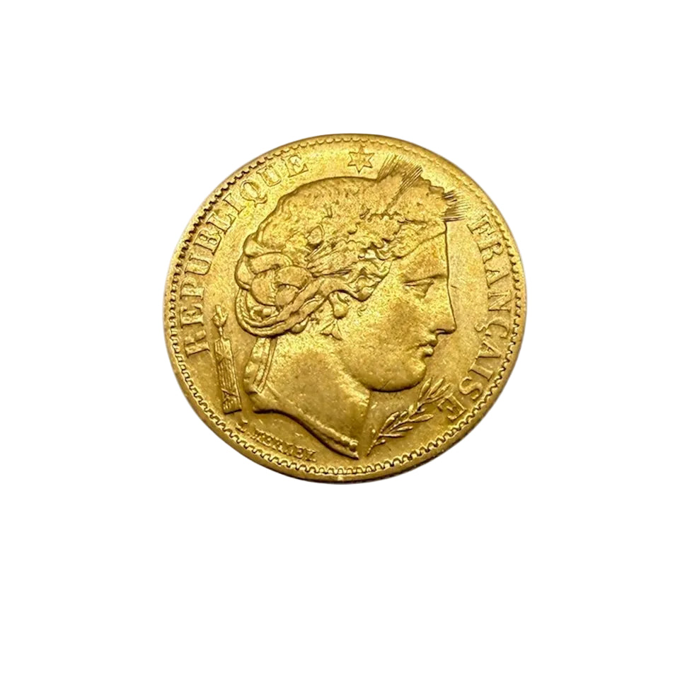 Pièce 10 francs Or Cérès 1851 en or jaune 20k - 3.19 G