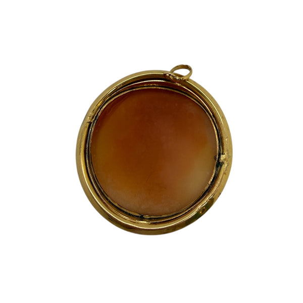 Pendentif camée en or jaune 18k - 10.01 G