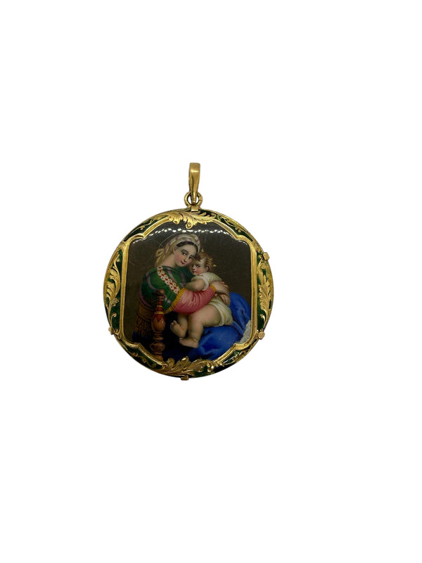 Pendentif en Or jaune 18k - 5.86 Grs