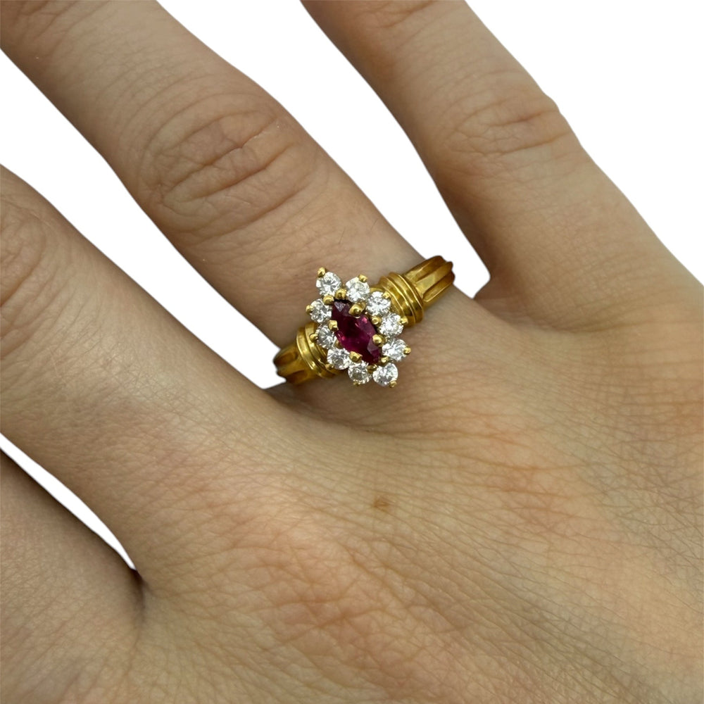 Bagues Or Jaune 18 K - Taille 54 - 2.75 G