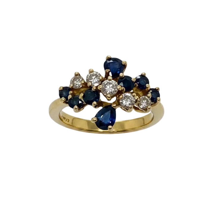 Bague en Or Jaune 18 K - Taille 52 - 4.92 G