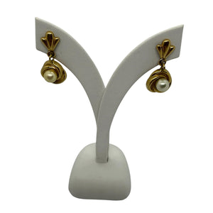 Boucles d'oreilles pendantes en or 18 carats