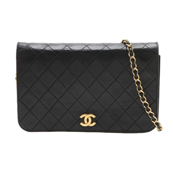 Sac Single Flap vintage noir Chanel