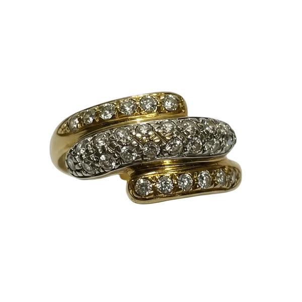 Bague en Or 18k avec Oxyde de Zirconium