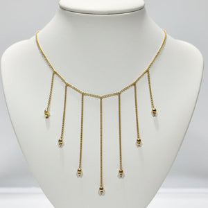 Collier Princesse en Or Jaune 750/1000