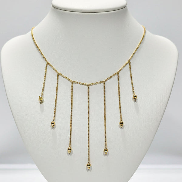 Collier Princesse en Or Jaune 750/1000
