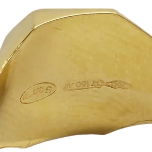 Chevalière en Or Jaune 18K