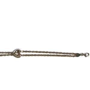 Bracelet Gourmette en Or Jaune avec Maille Corde Torsadé 18K