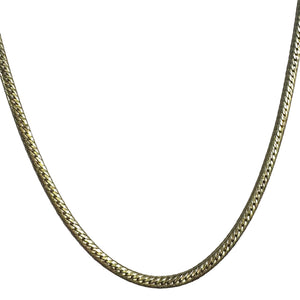 Collier Or Jaune Anglaise 18K