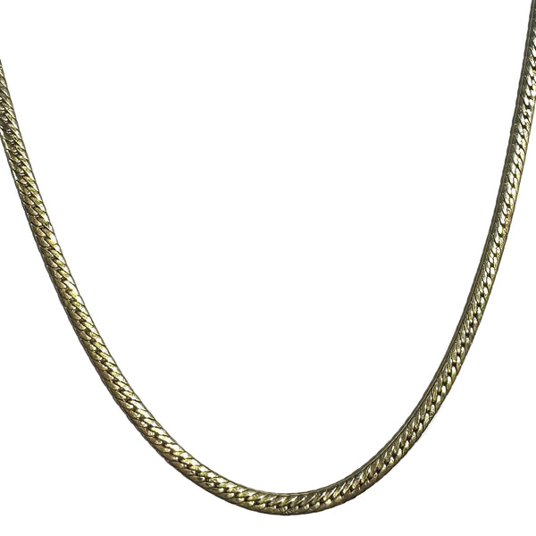 Collier Or Jaune Anglaise 18K