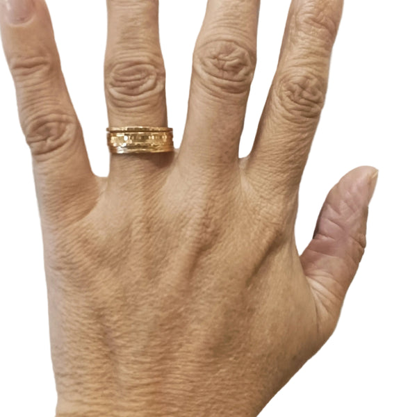 Bague Semainier Or Jaune 18 Carats