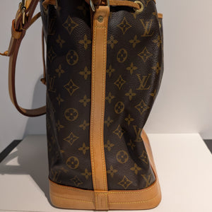 Sac seau Louis Vuitton Noé  en cuir en Bon état général