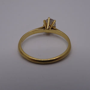 Bague en Or Jaune 18K Taille-48