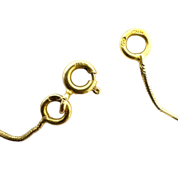 Collier Princesse en Or Jaune 18k