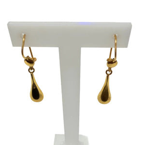 Boucles d'oreilles Dormeuses Or Jaune 18k - 2.74 Grs