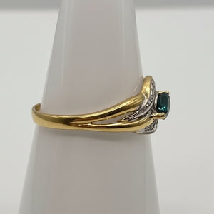 Bague en or jaune 18K - 1.55 G