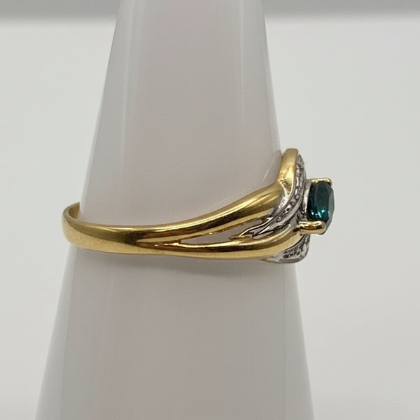 Bague en or jaune 18K - 1.55 G