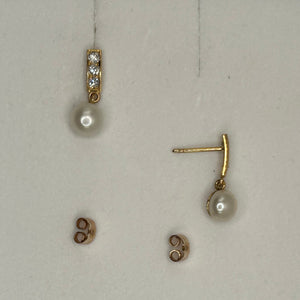 Boucles d'oreilles en Or Jaune 18K