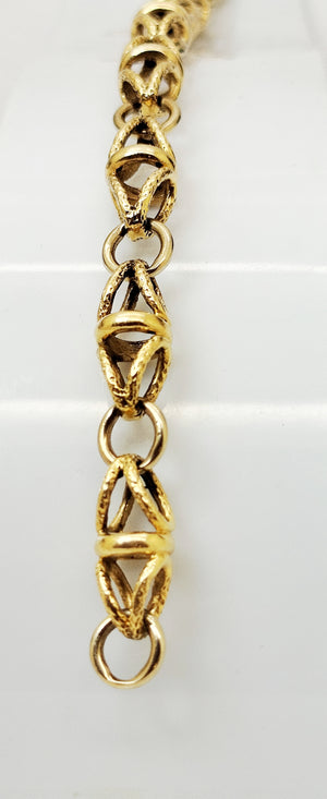 Bracelet Fantaisie en Or Jaune 18K 32.19 Grs