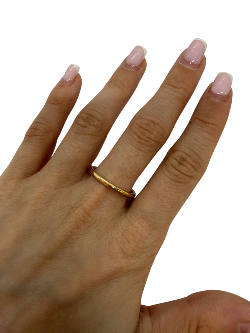Alliance en Or Jaune 18 Carats - T 64