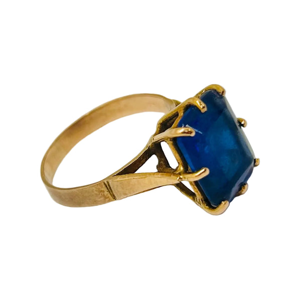 Bague en Or Jaune 18k - Taille : 55