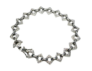 Bracelet en or blanc 18 K - 16.44 G