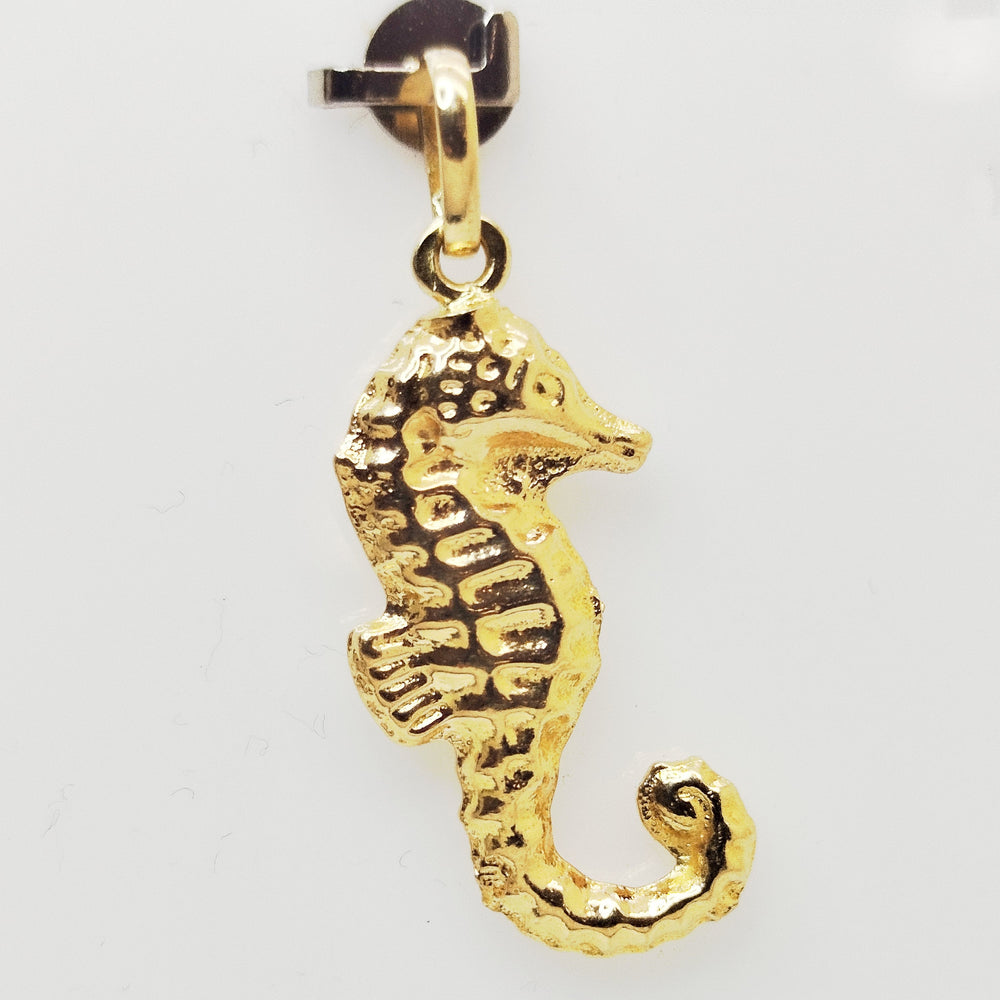 Pendentif Hippocampe en Or Jaune 18K - 5.20g
