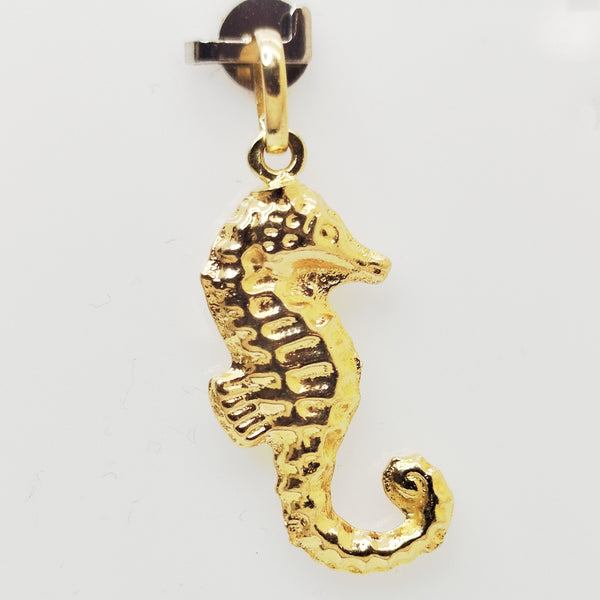 Pendentif Hippocampe en Or Jaune 18K - 5.20g