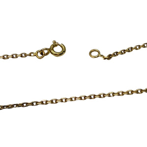 Collier Chaîne Or Jaune 18K Maille Forçat