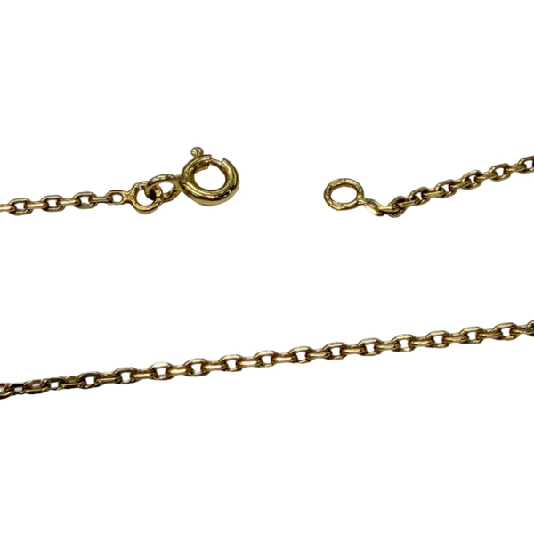 Collier Chaîne Or Jaune 18K Maille Forçat