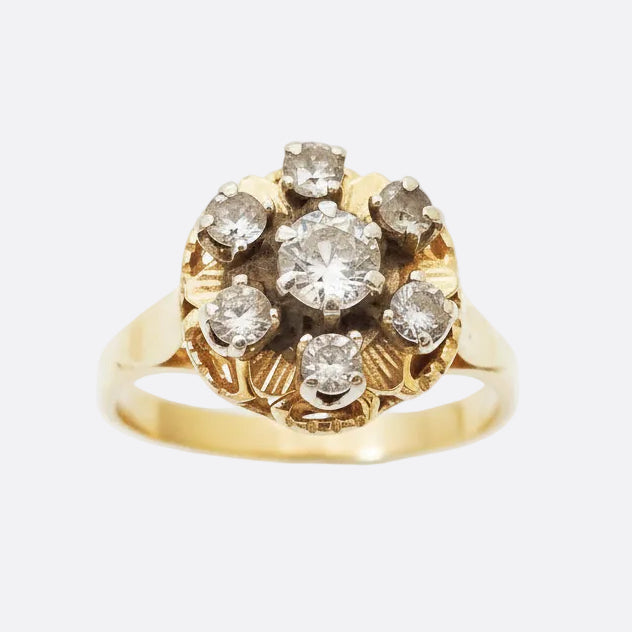 Bague en Or Jaune 18 k - 3.34 G