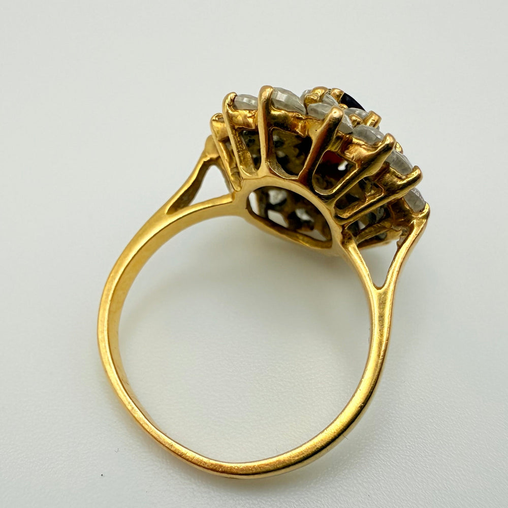 Bague en Or Jaune 18K Taille-51