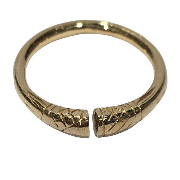 Bague Jonc Or Jaune 750/1000 - Taille 58