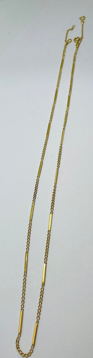 Collier Princesse en Or Jaune 18K - 7.37 Grs