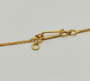 Collier Princesse Fantaisie en Or Jaune 22 K - 10.10 G