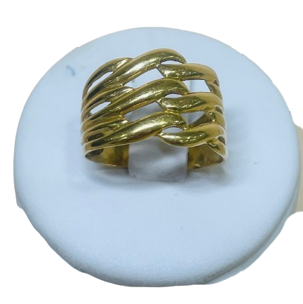 Jonc Or Jaune 18K - Taille 52