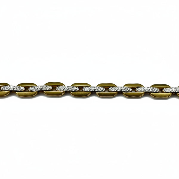 Collier Matinée Vénitien en Or Jaune et Blanc 18k