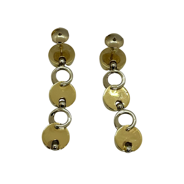 Boucles d'oreille or pendantes