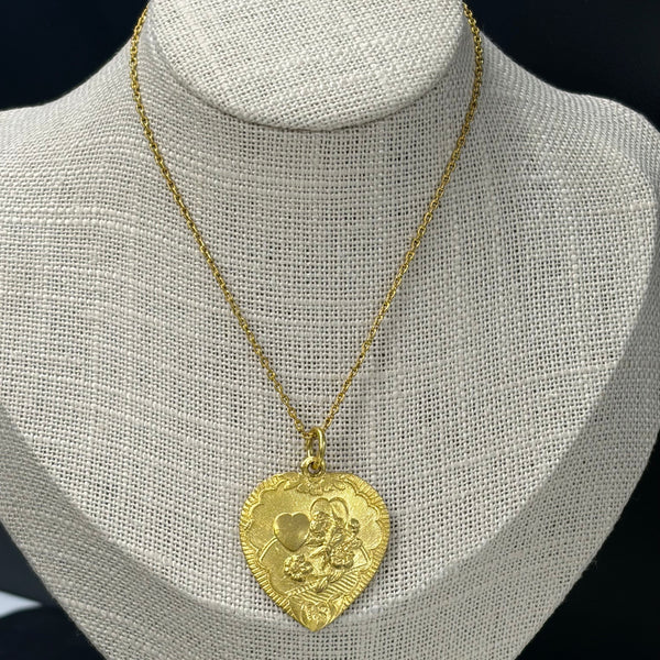 Collier Princesse en Or Jaune 24K