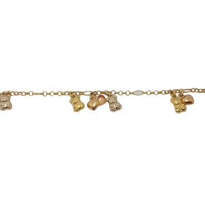 Bracelet en Or Jaune et Rose 18K - 6.09G