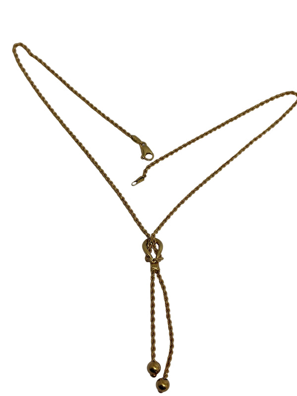 Collier Princesse en Or Jaune 18K - 7.39G