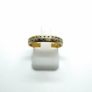 Bague en Or Jaune 18K - Taille 53