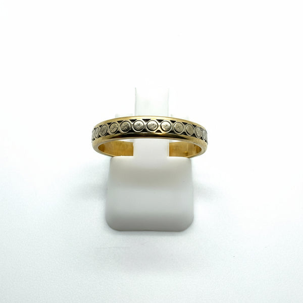 Bague en Or Jaune 18K - Taille 53
