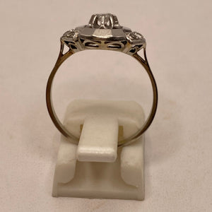 Bague en or gris 18K - Taille 56