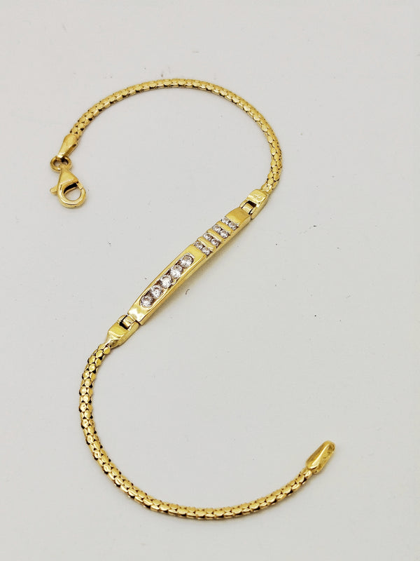 Bracelet en Or Jaune 18k - 4.93g