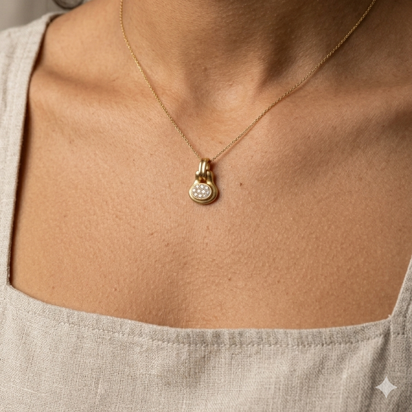 Pendentif en Or Jaune 18K - 2.24 Grs