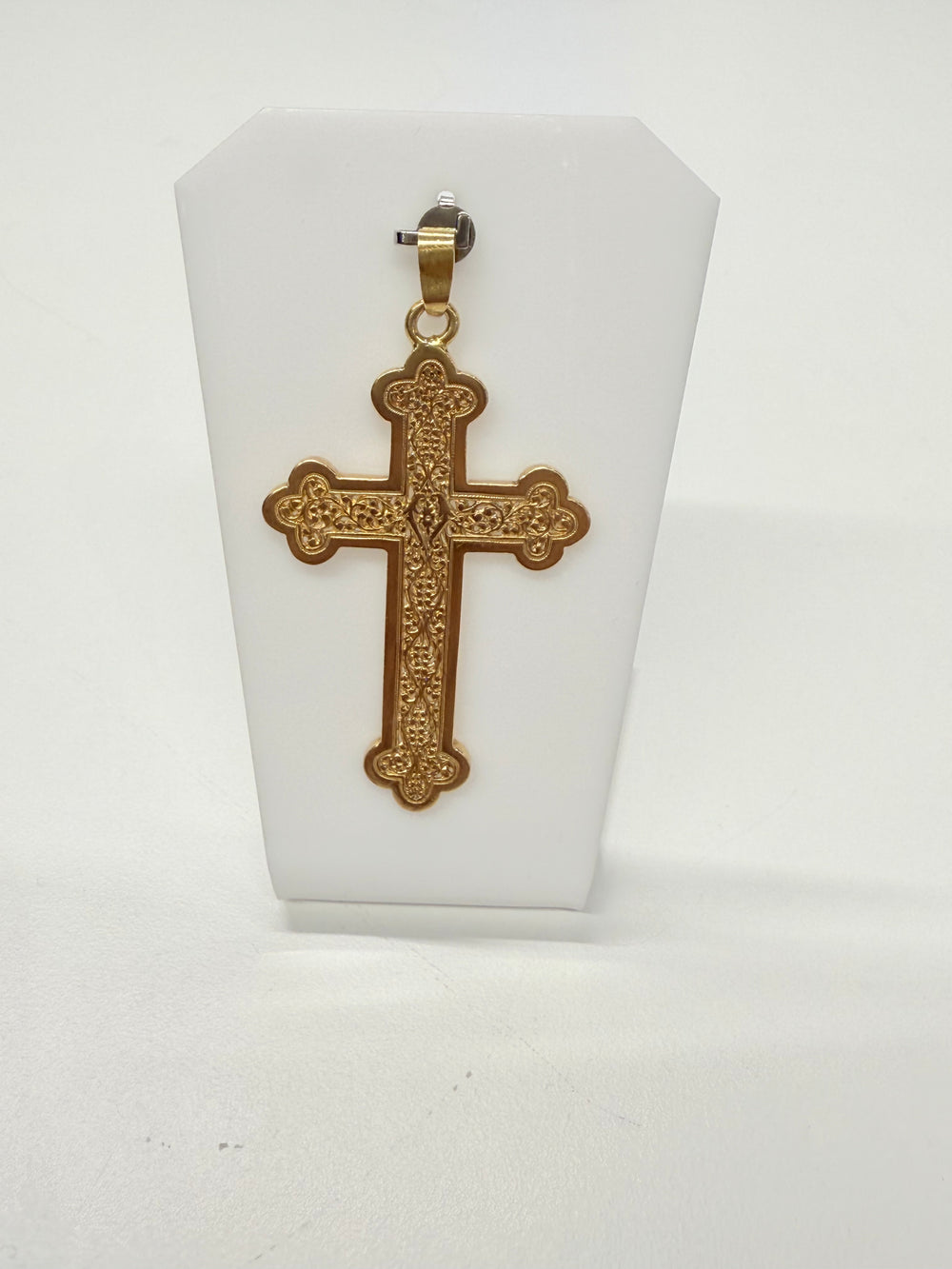 Pendentif Croix en Or Jaune 18k
