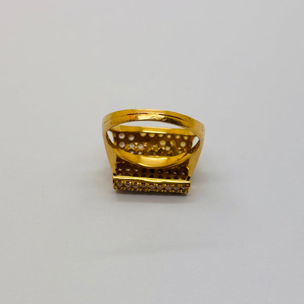 Bague en or jaune 18K Taille-59