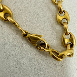 Collier longue chaine or jaune 18K 29.21 Grs